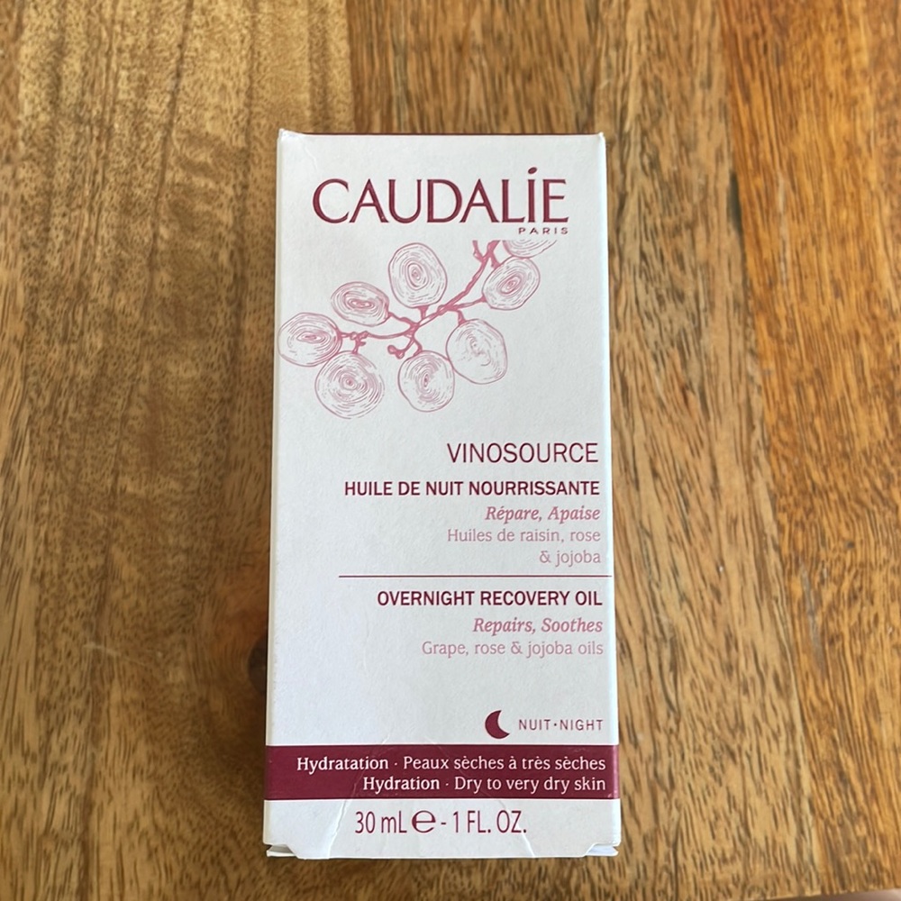 Caudalie Overnight Recovery Oil Brand New